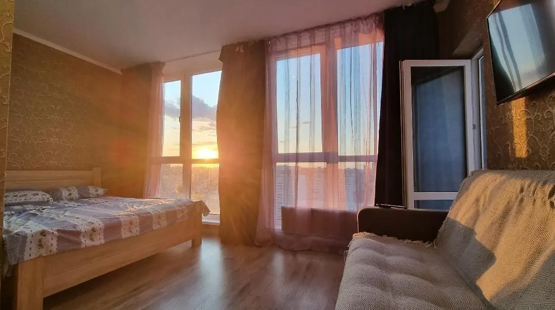 Ferienwohnung Квартира З Панорамним Краєвидом Kiew Apartment